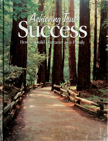 ACHIEVING TIME SUCCESS; HOW TO BUILD CHARACTER AS A FAMILY